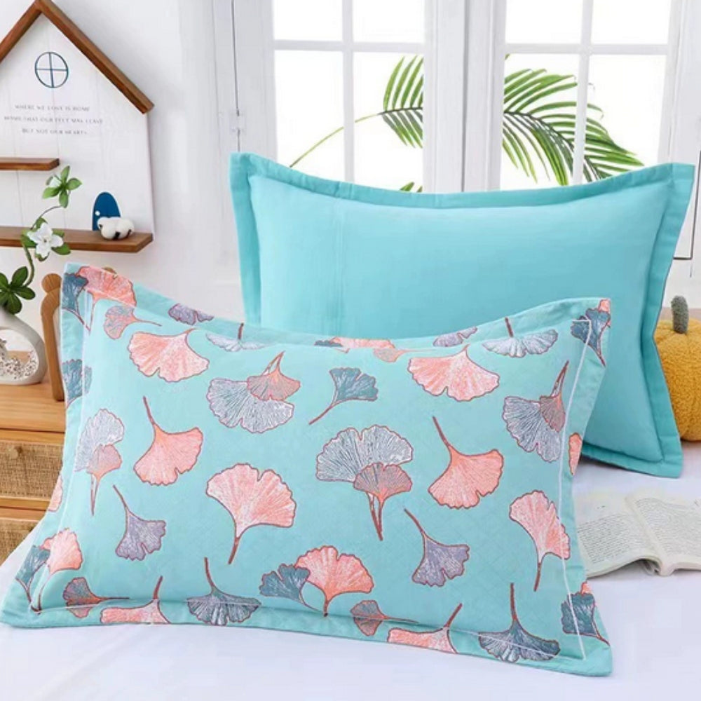Charming Floral Cotton Pillowcases – Cozy & Washable - Atelier Dubois Paris