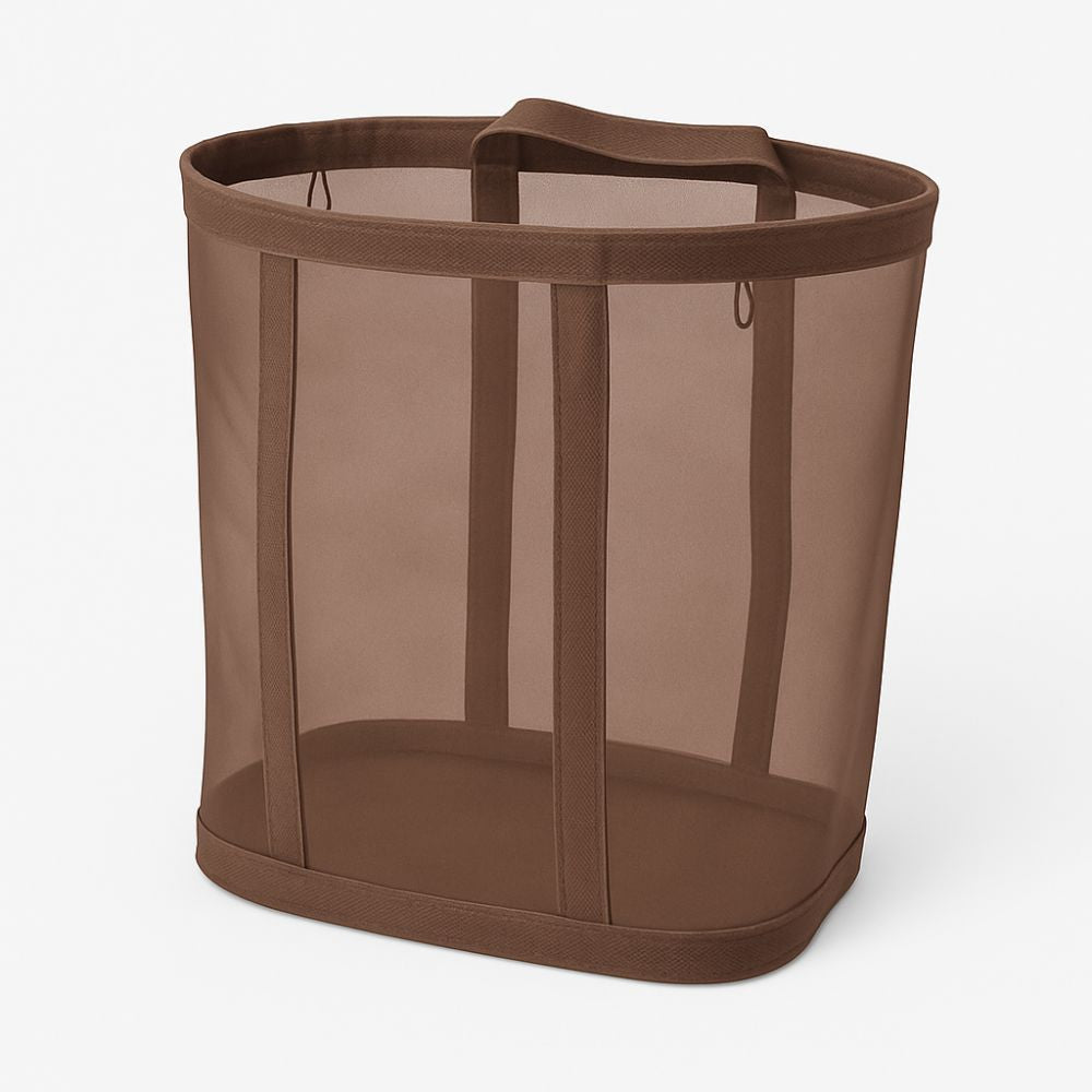Portable Mesh Laundry Basket | Foldable Basket