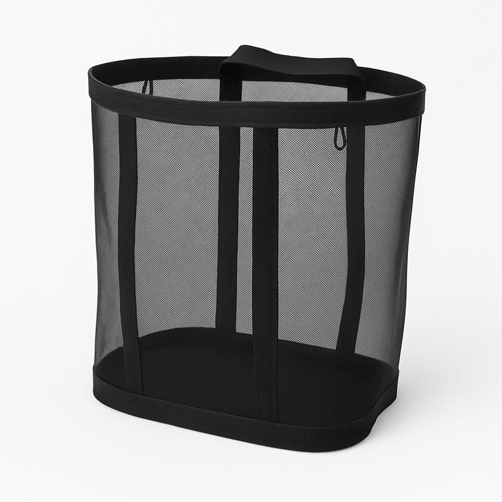 Portable Mesh Laundry Basket | Foldable Basket