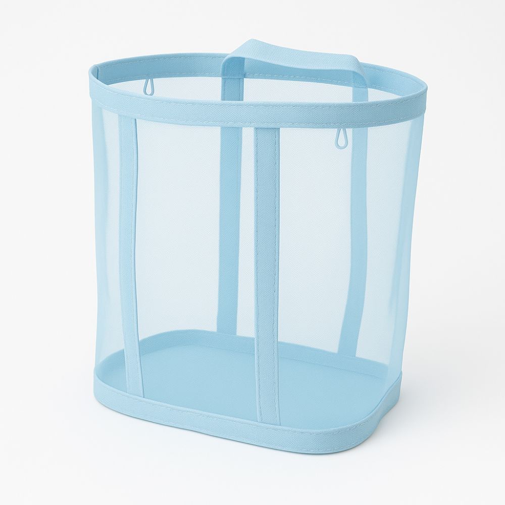 Portable Mesh Laundry Basket | Foldable Basket