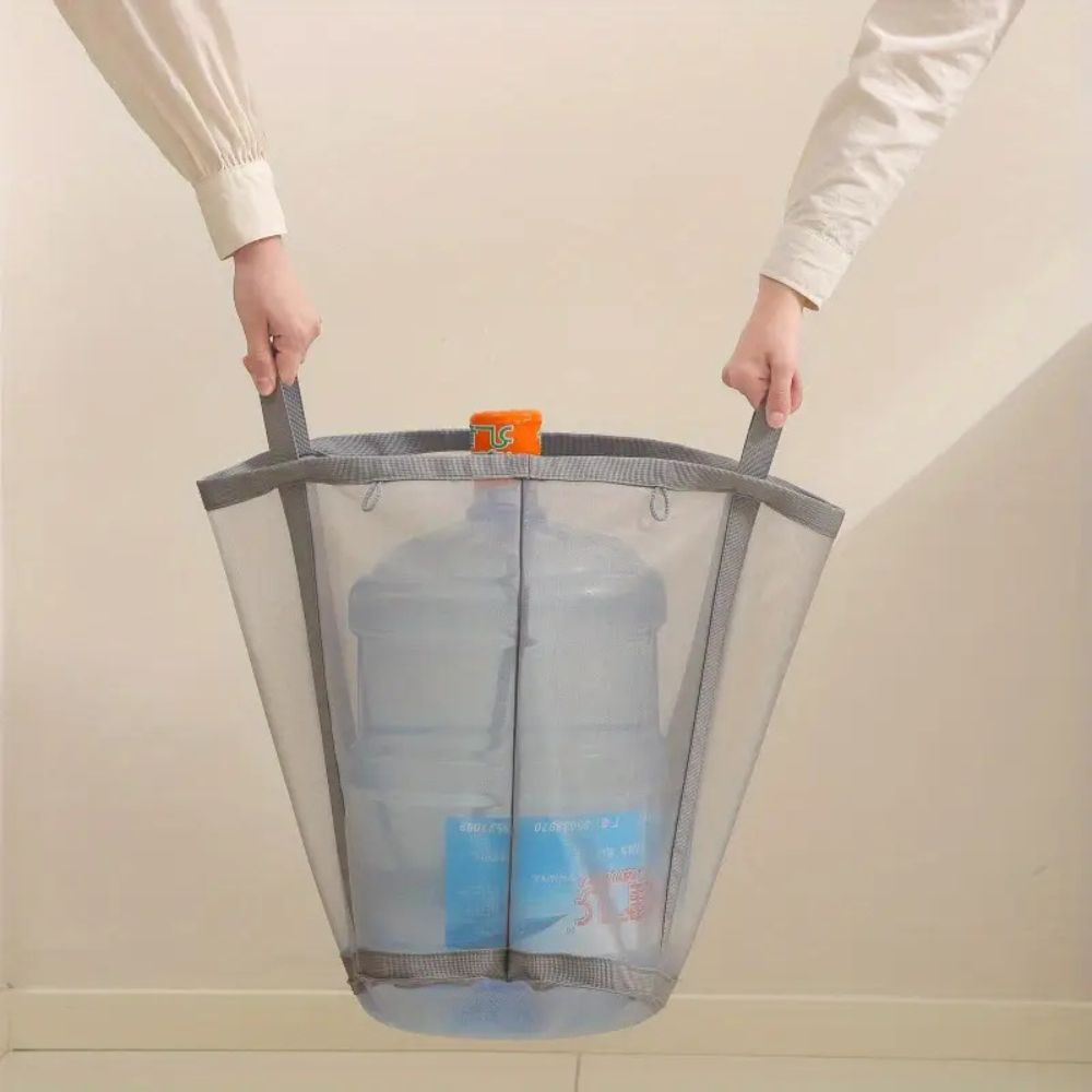 Portable Mesh Laundry Basket | Foldable Basket