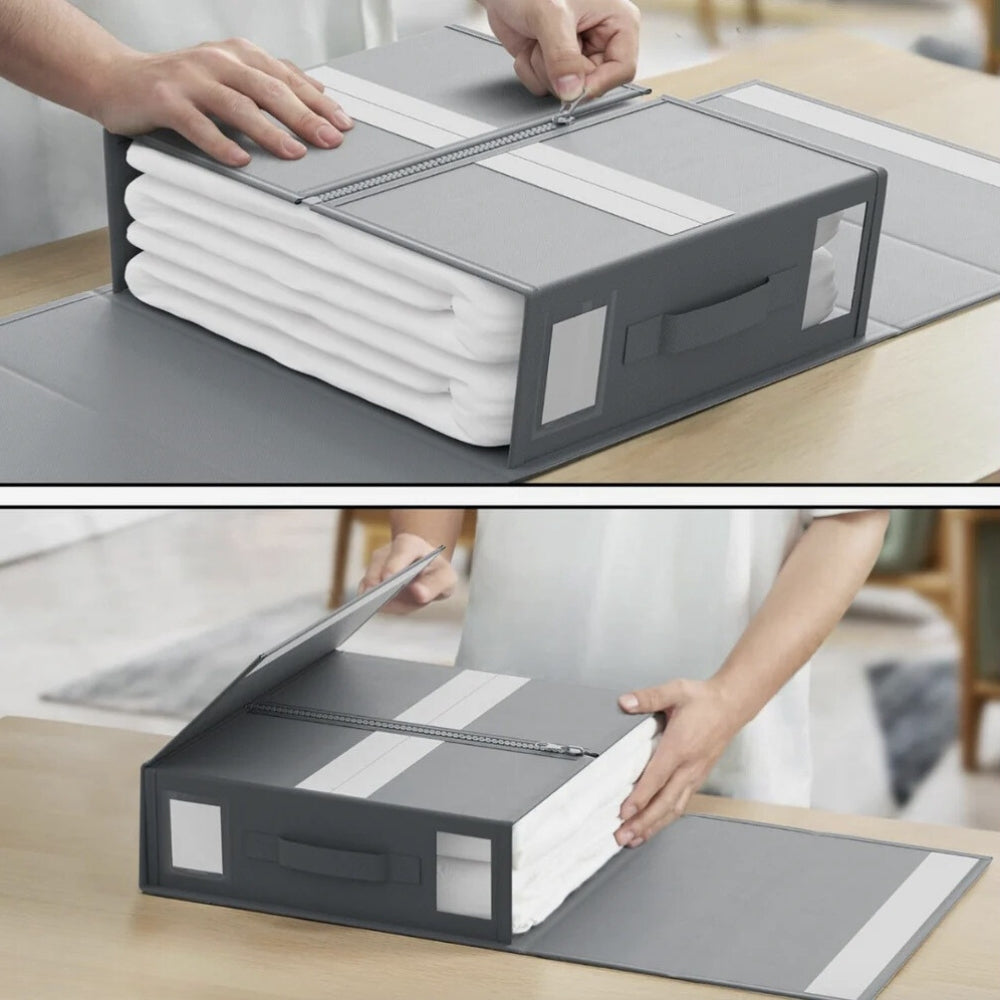 Bedsheet Storage Organizer | Foldable