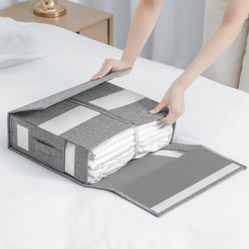 Bedsheet Storage Organizer | Foldable