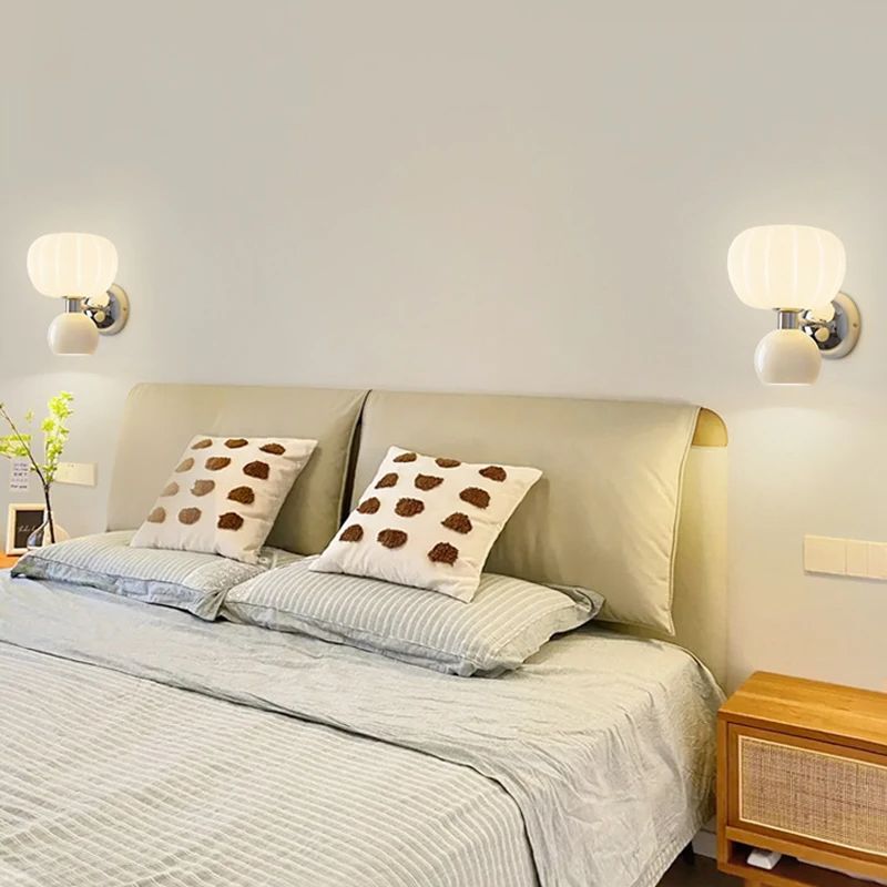 Bauhaus Style Cream Wall Light | LED Wall Lamp