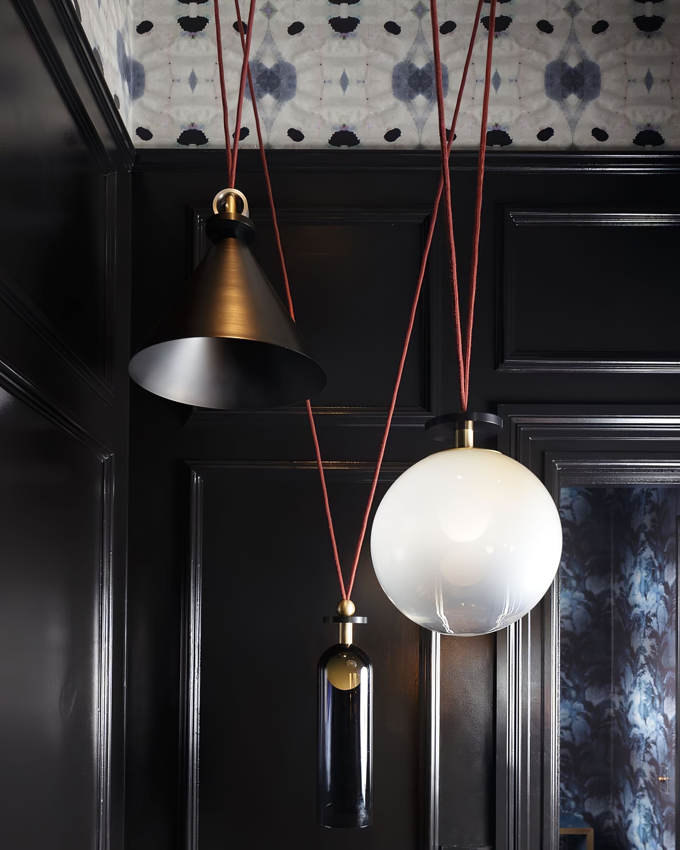 Geometric Art Chandelier – Contemporary Modern Pendant Light