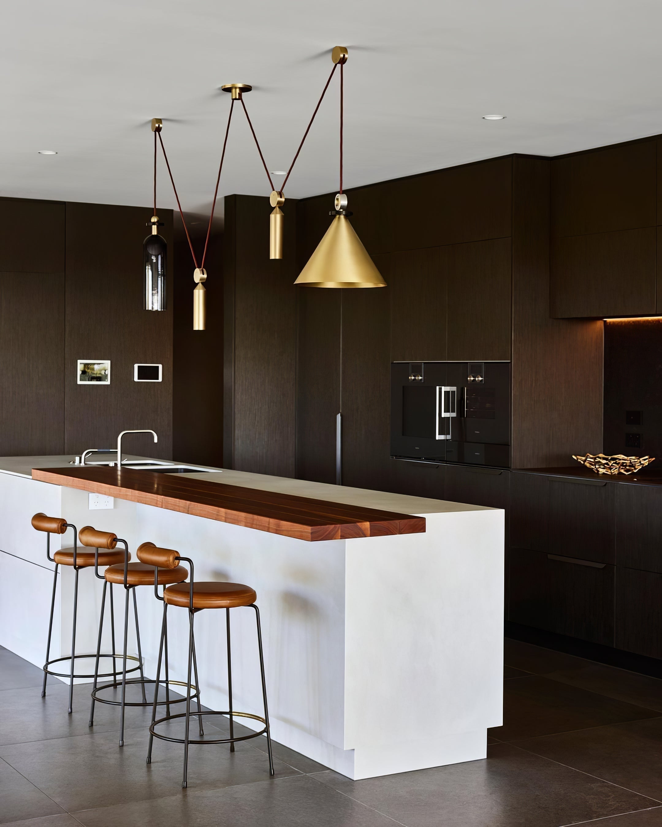 Geometric Art Chandelier – Contemporary Modern Pendant Light