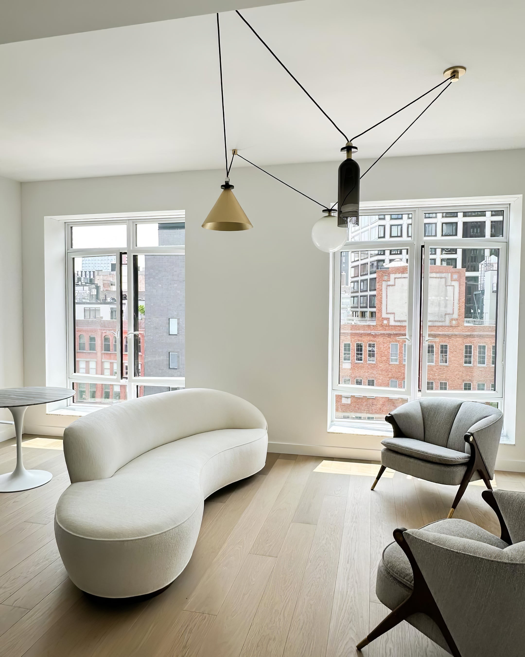 Geometric Art Chandelier – Contemporary Modern Pendant Light