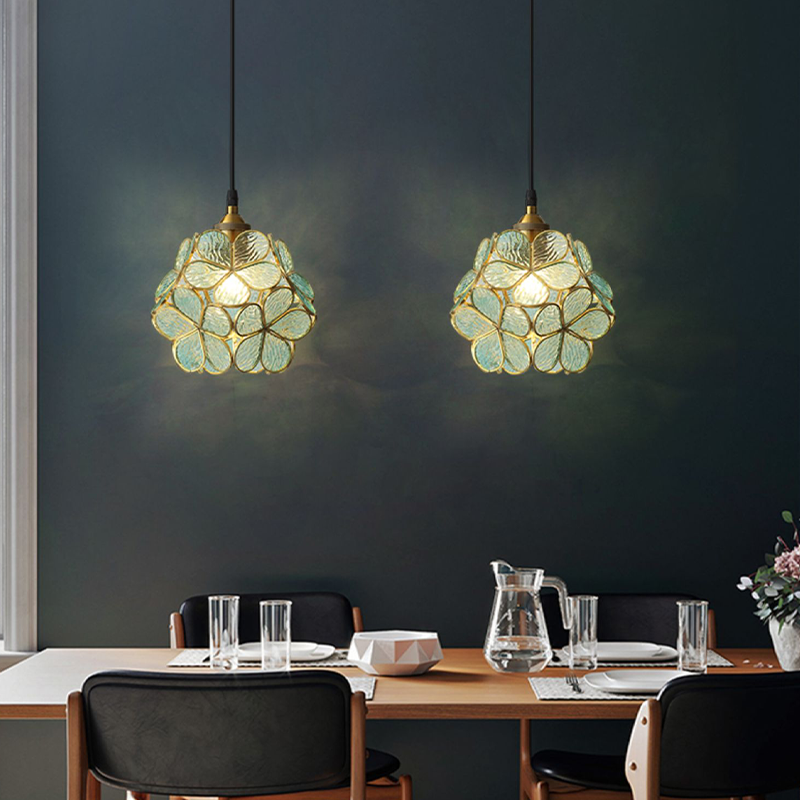 Cozy Floral Pendant light | Glass Petal