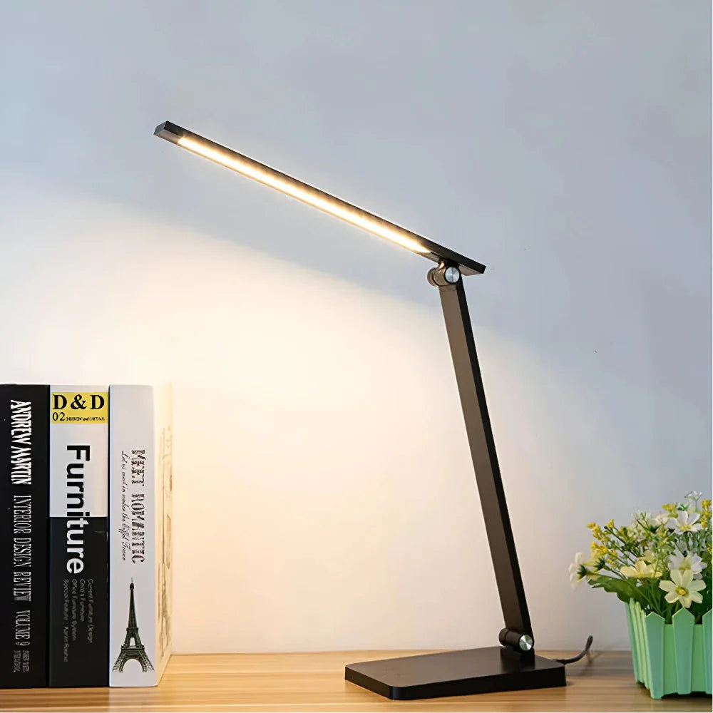 Folding Wireless LED Reading Lamp | 3 Color Modes and Dimming Table Lamp