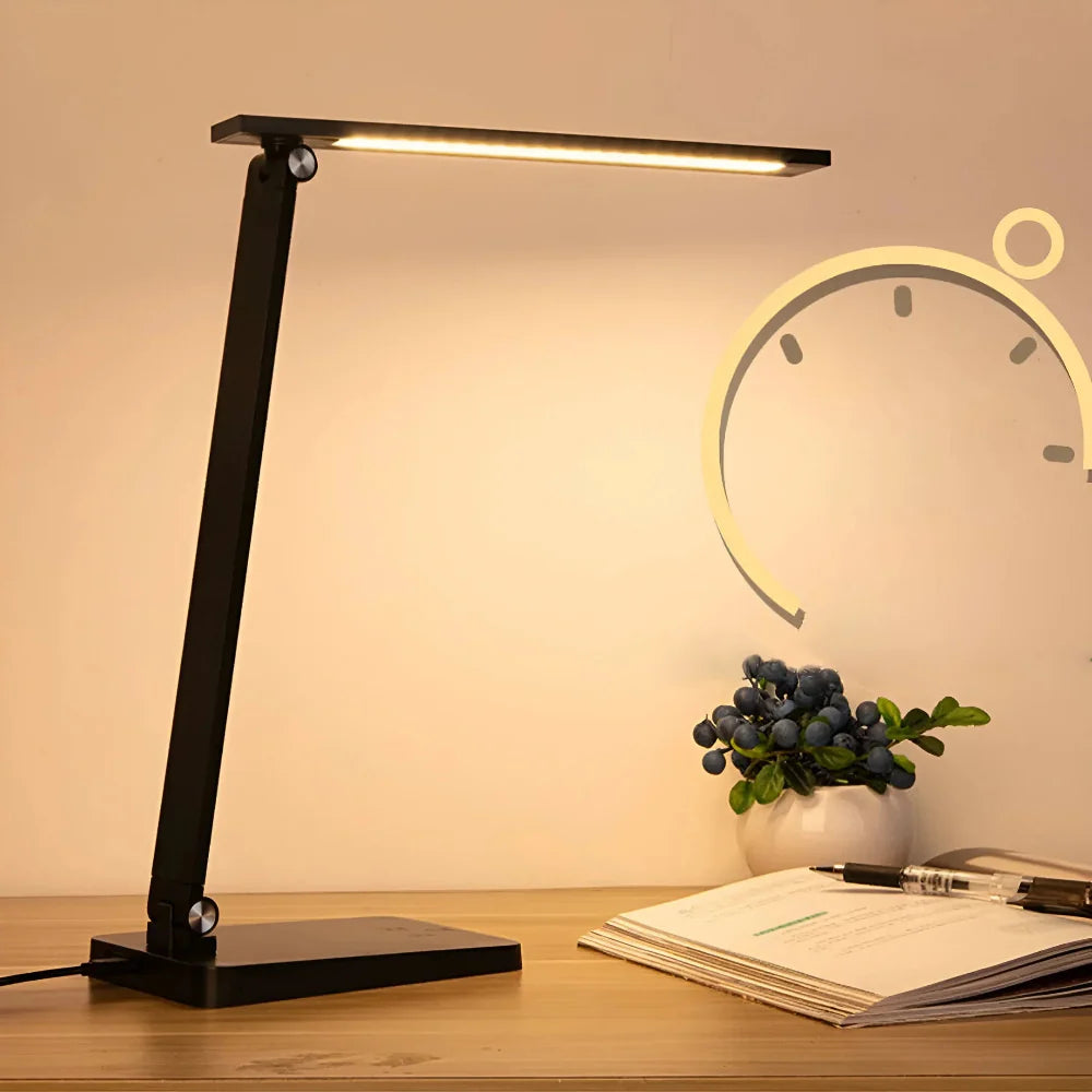 Folding Wireless LED Reading Lamp | 3 Color Modes and Dimming Table Lamp