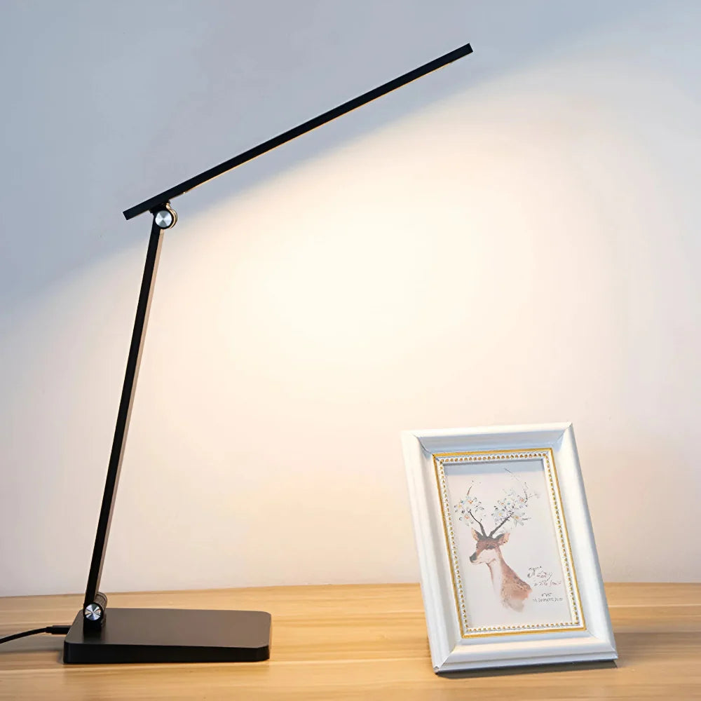 Folding Wireless LED Reading Lamp | 3 Color Modes and Dimming Table Lamp
