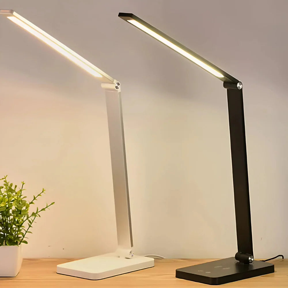 Folding Wireless LED Reading Lamp | 3 Color Modes and Dimming Table Lamp