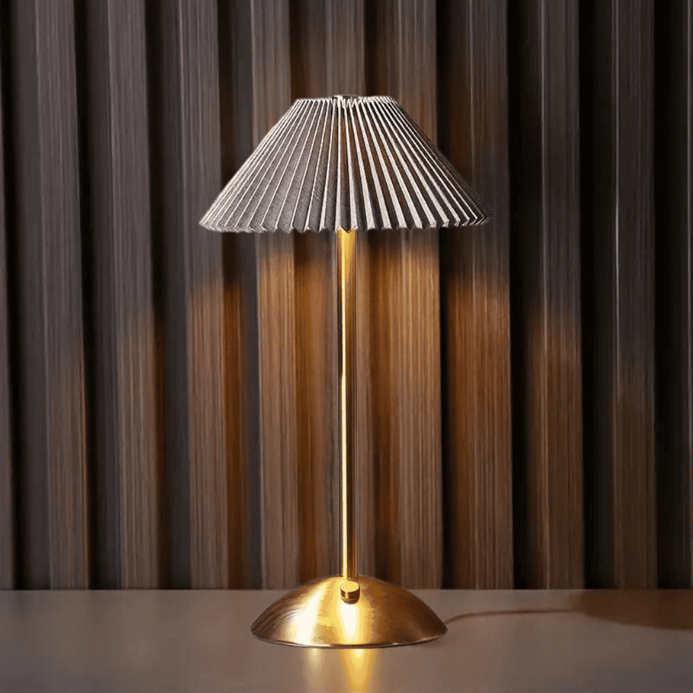 Minimalist Wireless LED Table Lamp – USB Rechargeable & Touch Dimmer