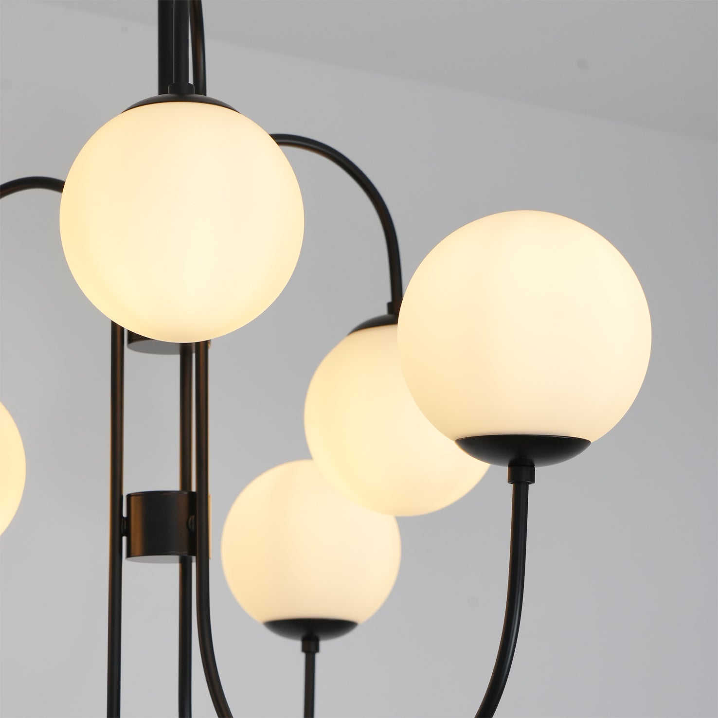 Modern Gooseneck Arm Chandelier – Stylish Pendant Ceiling Lamp
