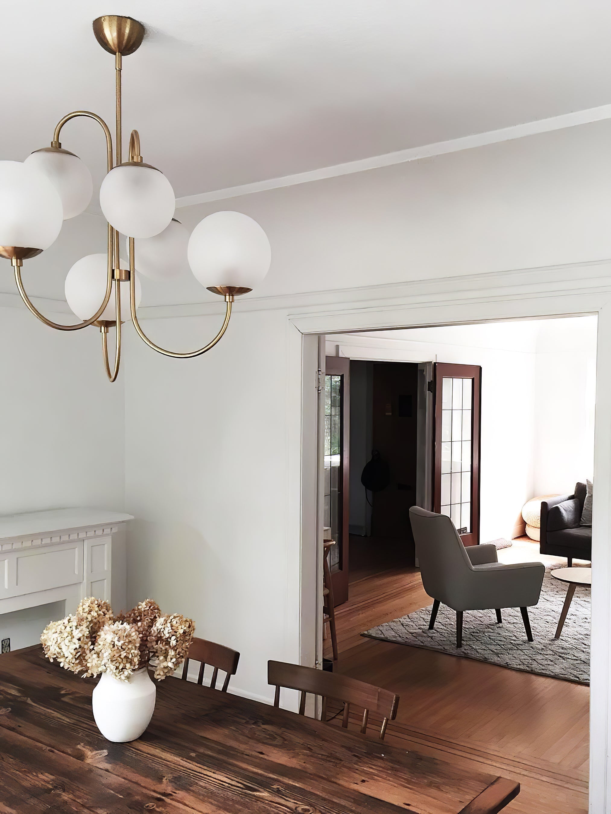 Modern Gooseneck Arm Chandelier – Stylish Pendant Ceiling Lamp