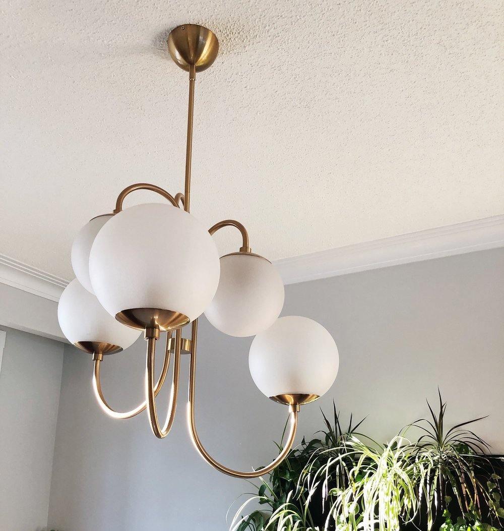Modern Gooseneck Arm Chandelier – Stylish Pendant Ceiling Lamp
