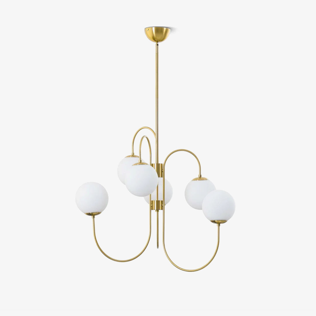 Modern Gooseneck Arm Chandelier – Stylish Pendant Ceiling Lamp