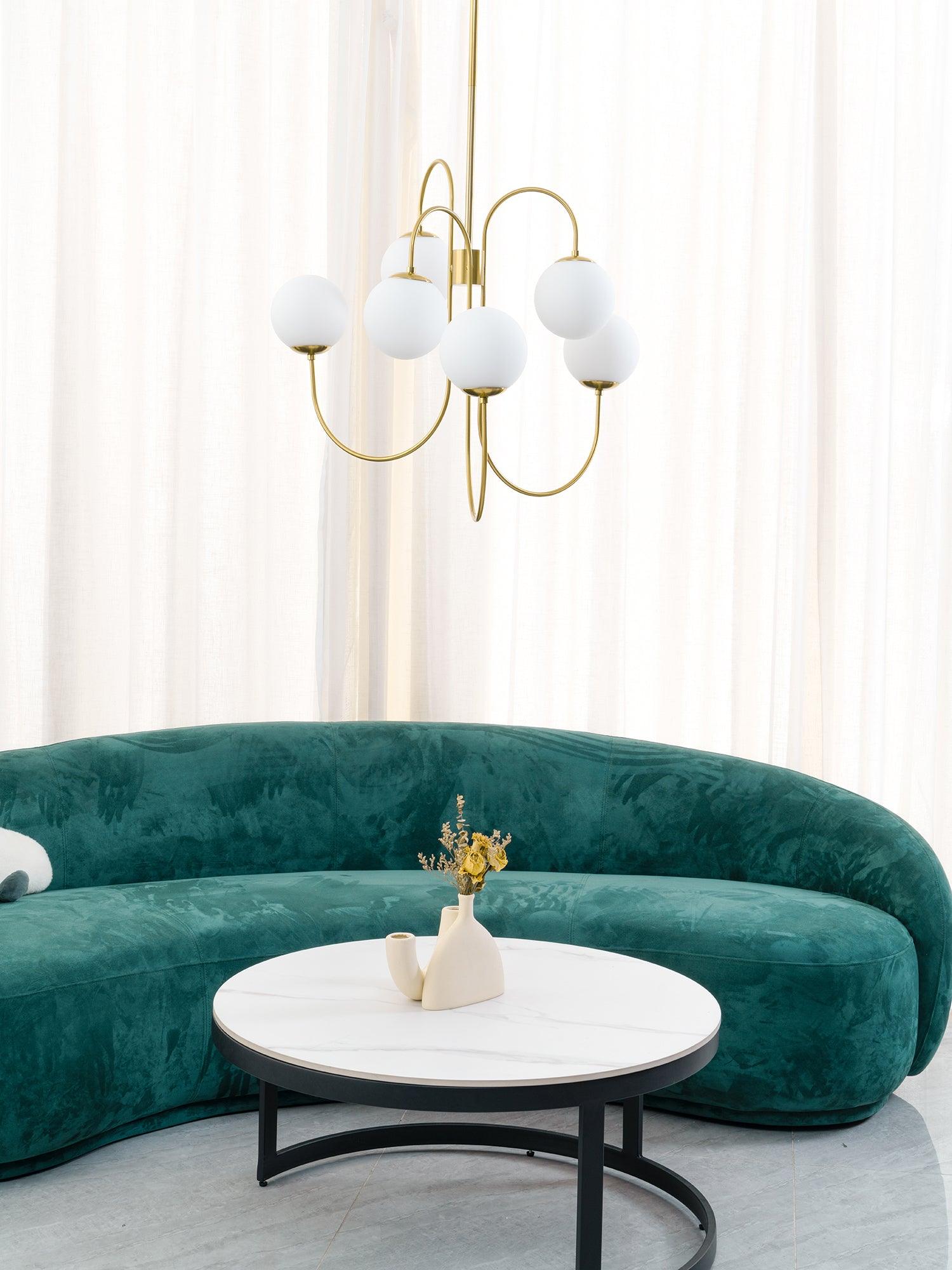 Modern Gooseneck Arm Chandelier – Stylish Pendant Ceiling Lamp