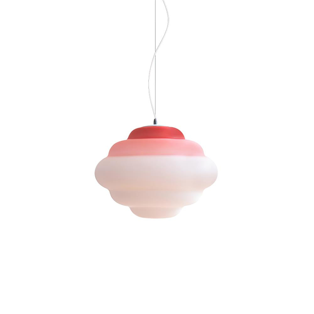 Cloud-Inspired Gradient Pendant | Subtle Color Shift Ceiling Light
