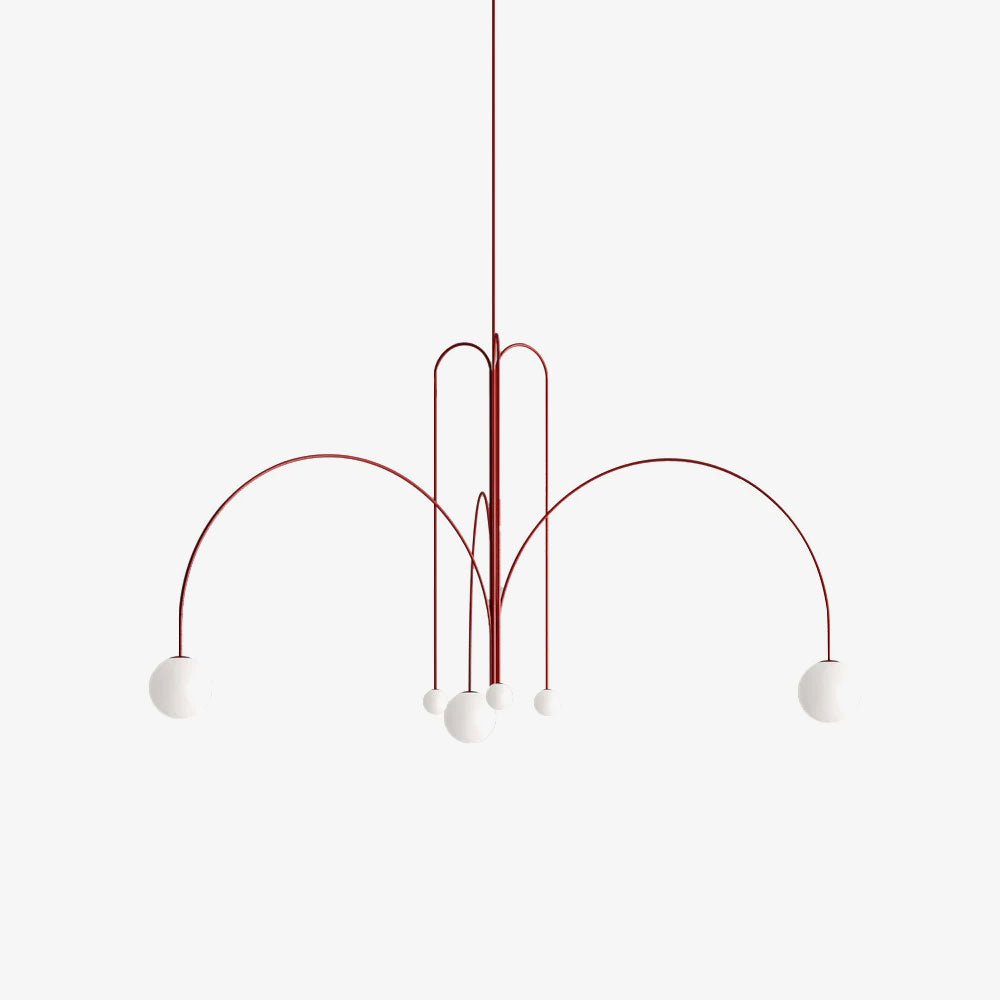 Modern Round Chandelier – G9 LED Suspended Ceiling Light Fixture