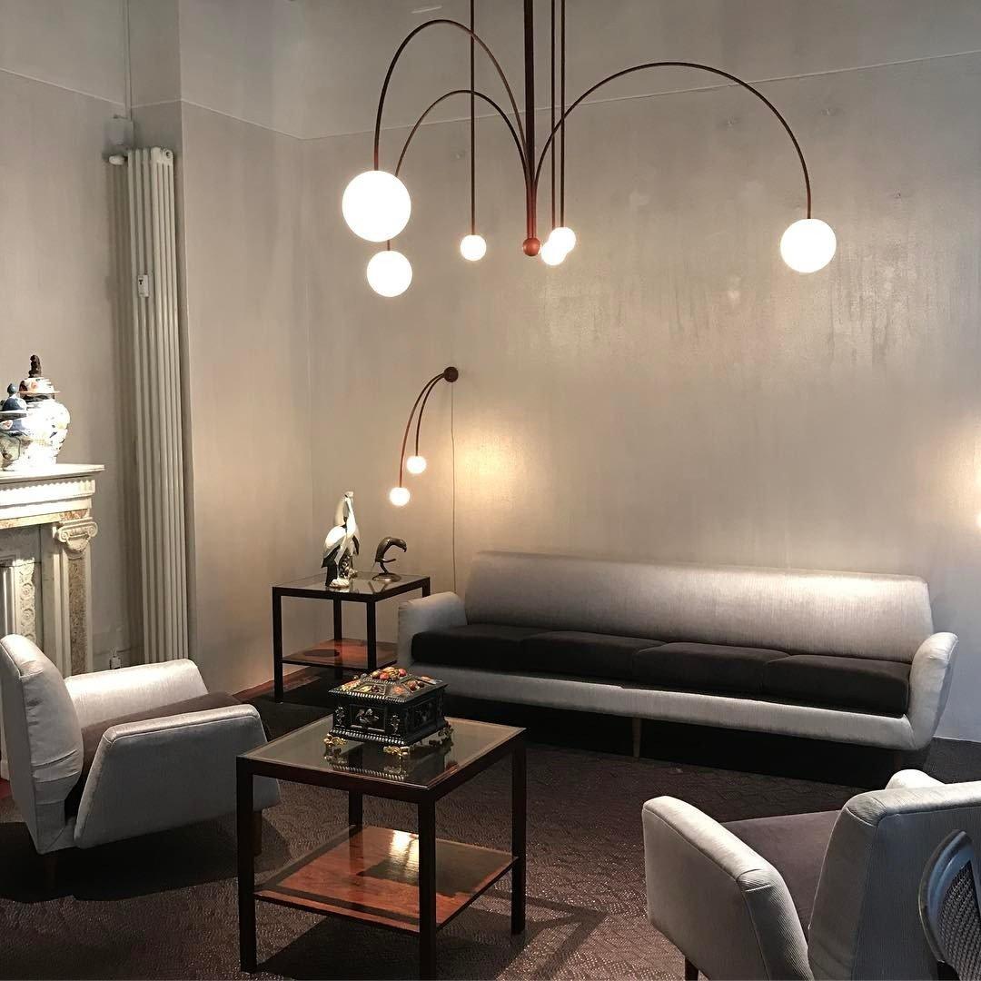 Modern Round Chandelier – G9 LED Suspended Ceiling Light Fixture
