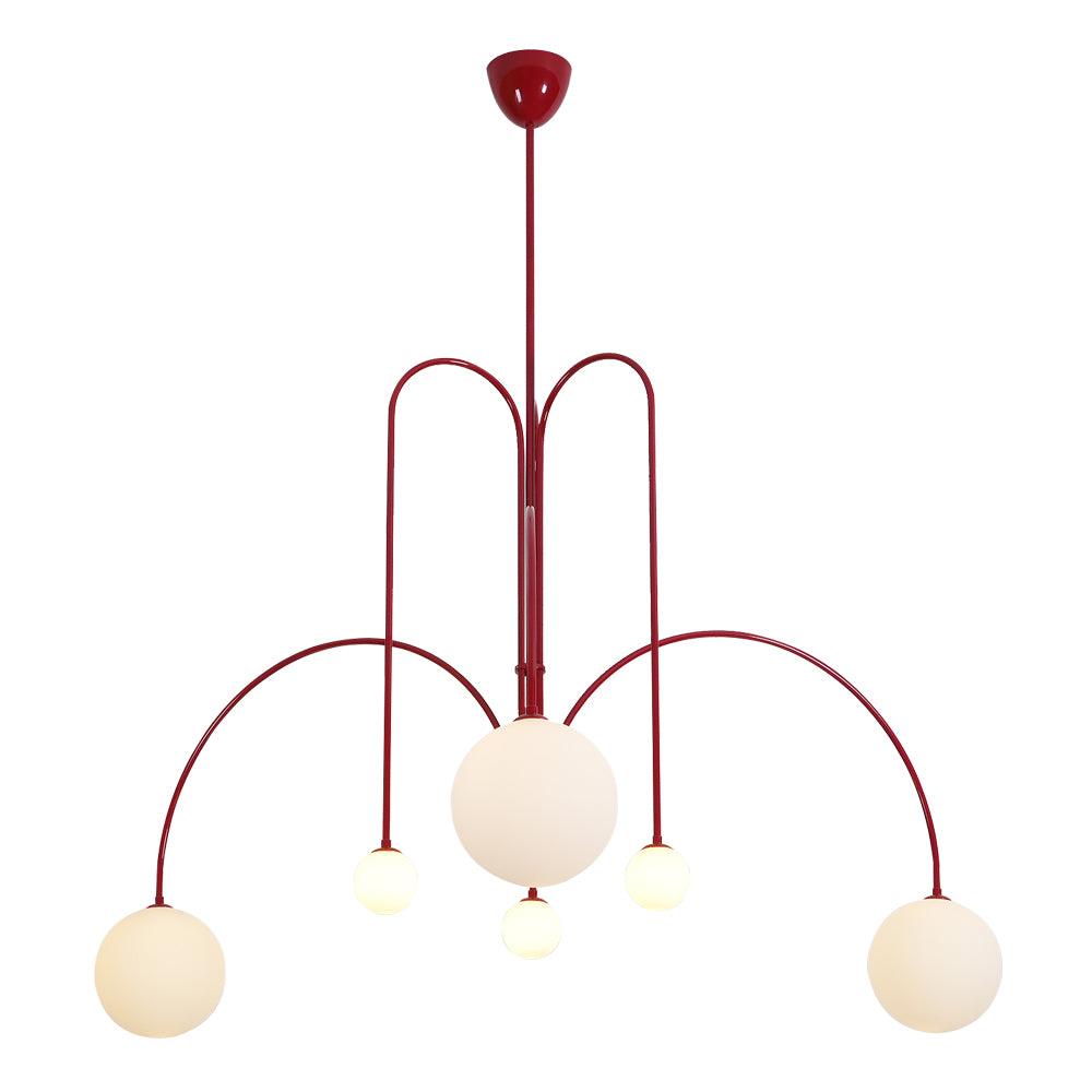 Modern Round Chandelier – G9 LED Suspended Ceiling Light Fixture