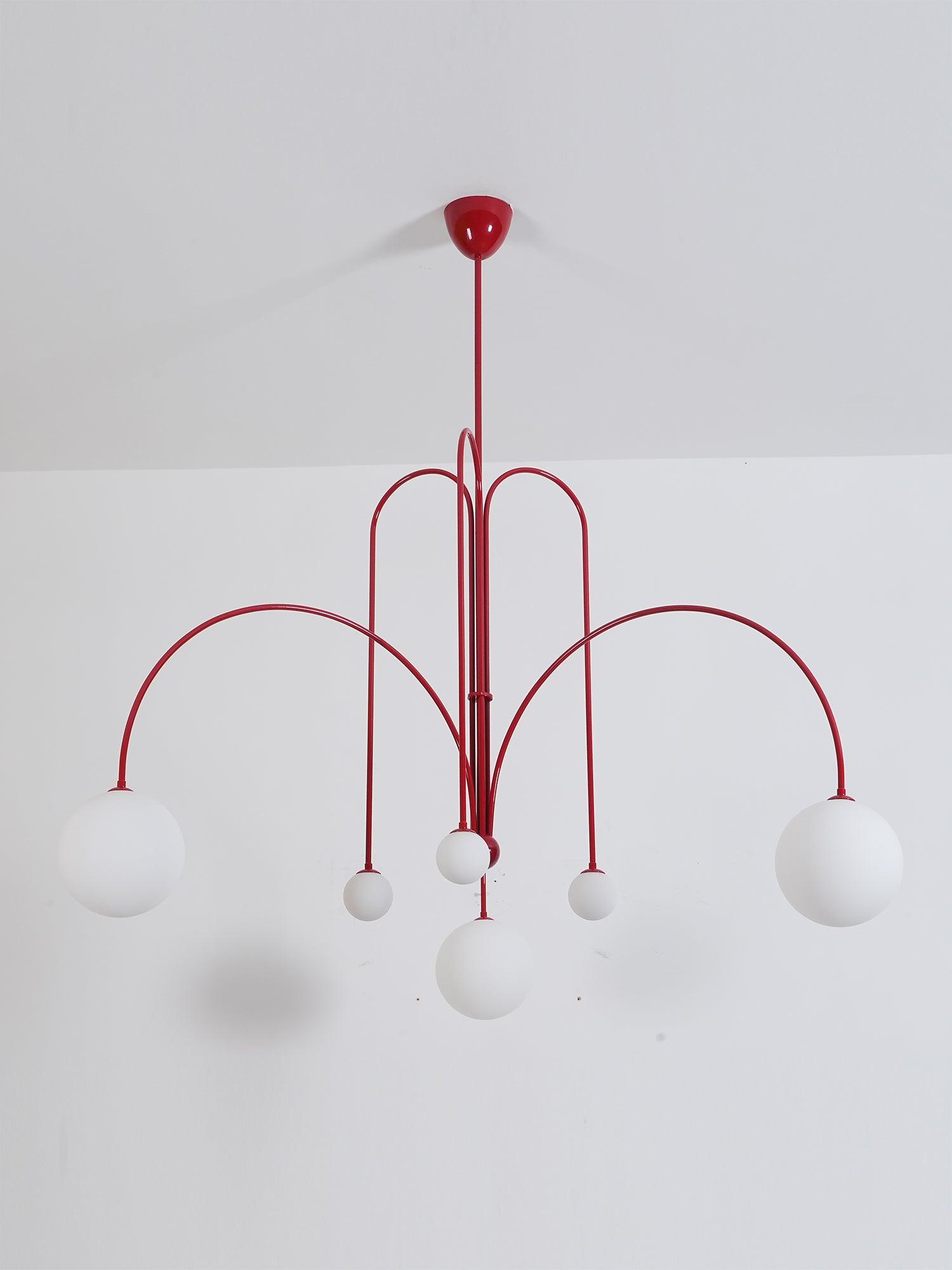 Modern Round Chandelier – G9 LED Suspended Ceiling Light Fixture