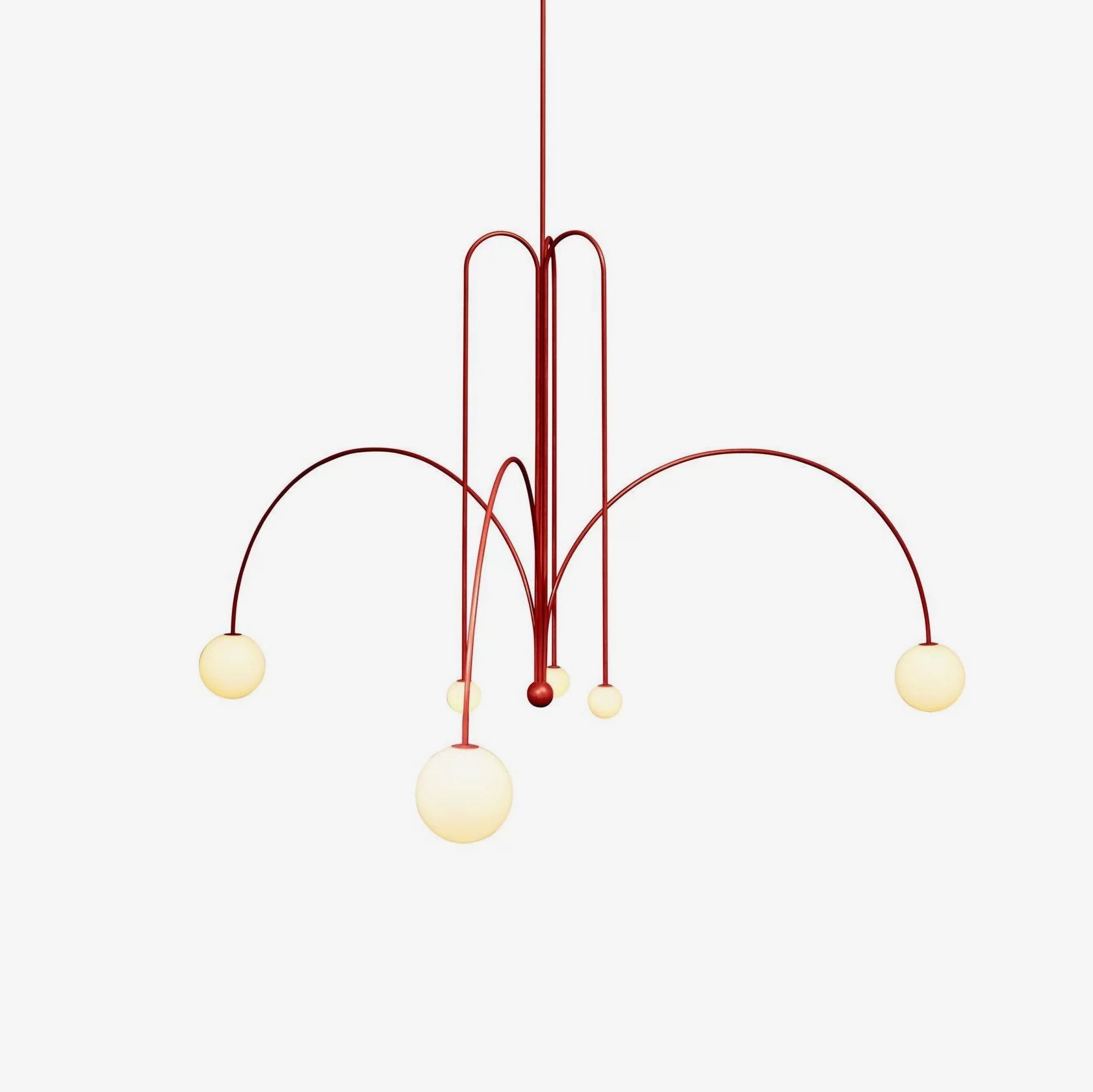 Modern Round Chandelier – G9 LED Suspended Ceiling Light Fixture