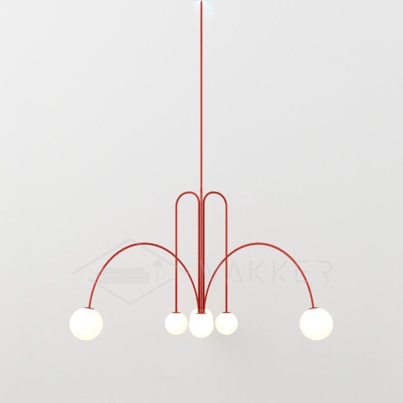 Modern Round Chandelier – G9 LED Suspended Ceiling Light Fixture