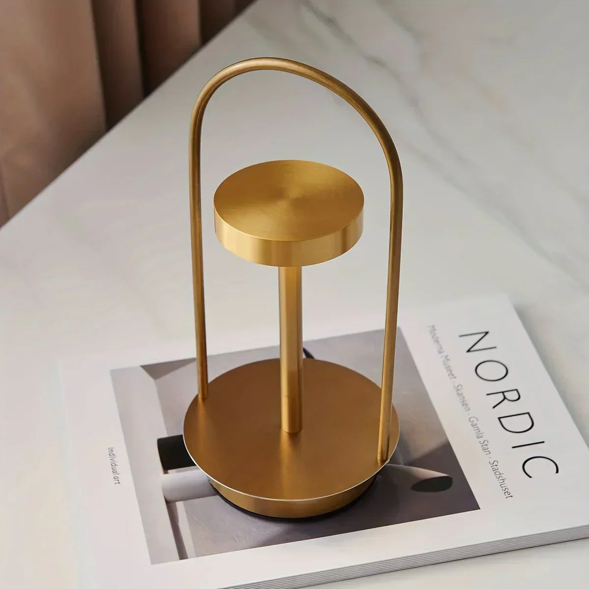 Modern Touch-Control LED Table Lamp – Dimmable