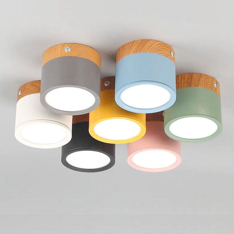 Cylindrical LED Recessed Ceiling Light – Modern Style