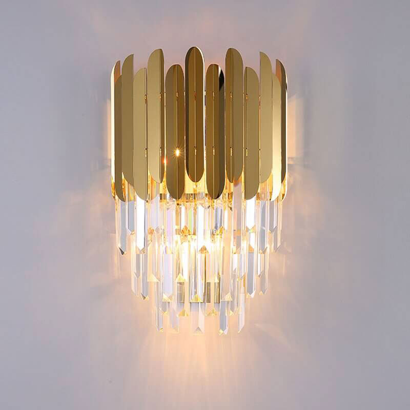Crystal Wall-Mounted Lights | Chandelier-Inspired Wall Light