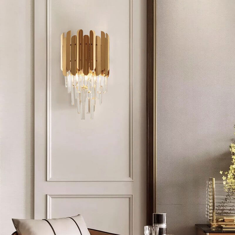 Crystal Wall-Mounted Lights | Chandelier-Inspired Wall Light