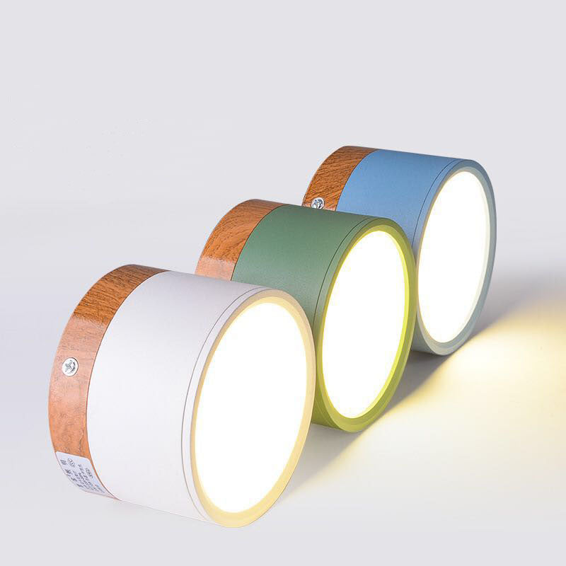 Cylindrical LED Recessed Ceiling Light – Modern Style