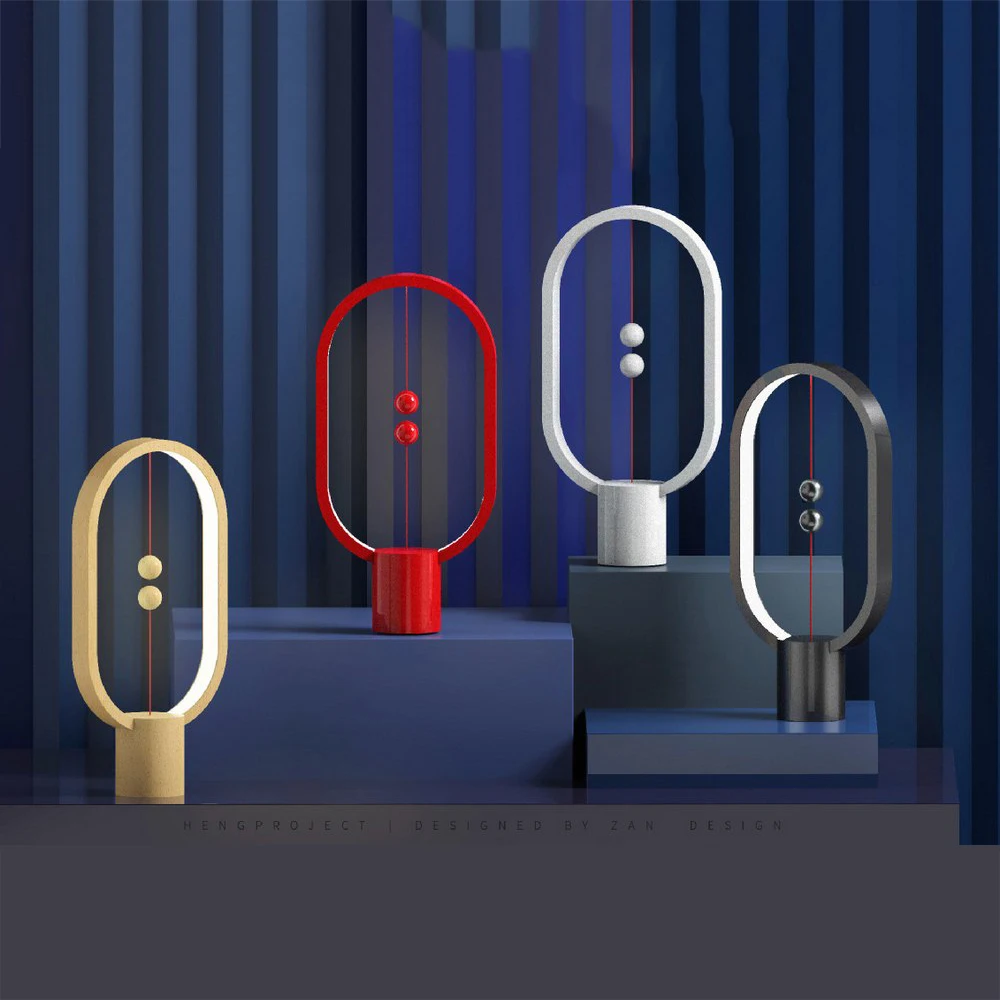 Sleek LED Magnetic Touch Desk Lamp