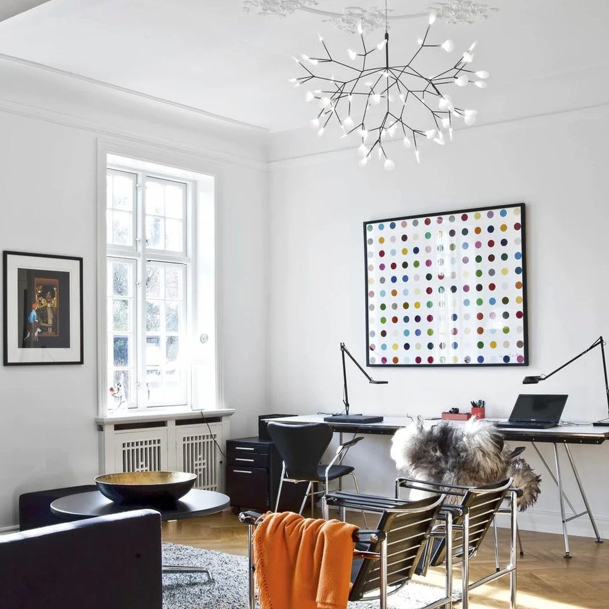 Contemporary Heracleum Pendant Chandelier – Stylish Lighting