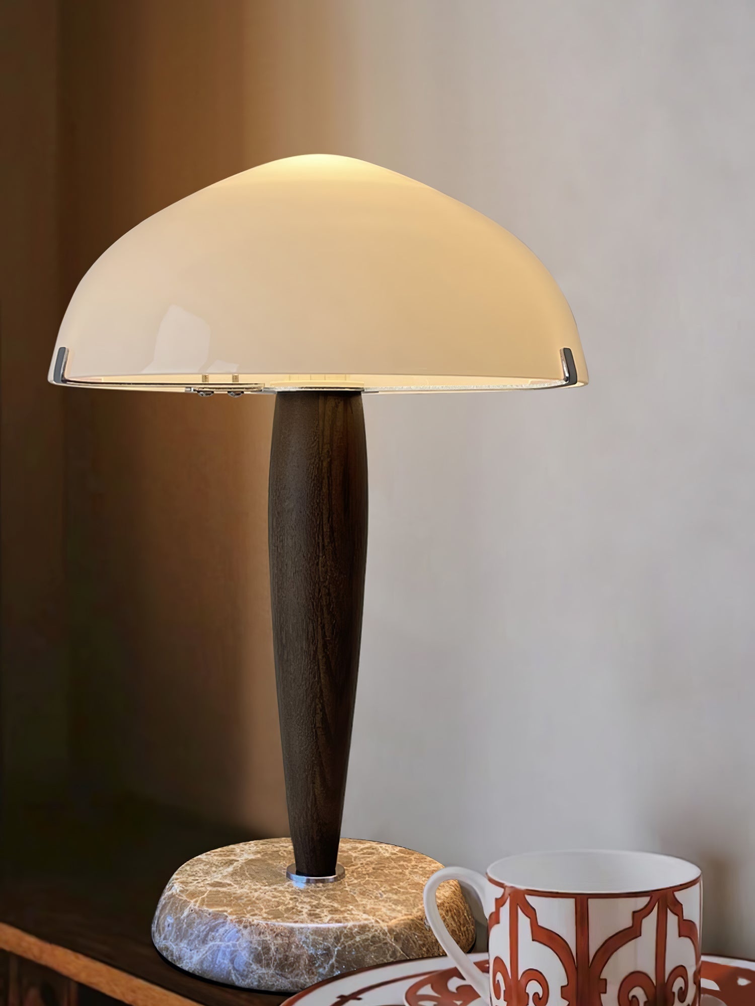 Minimalist Mid-Century Nightstand Lamp