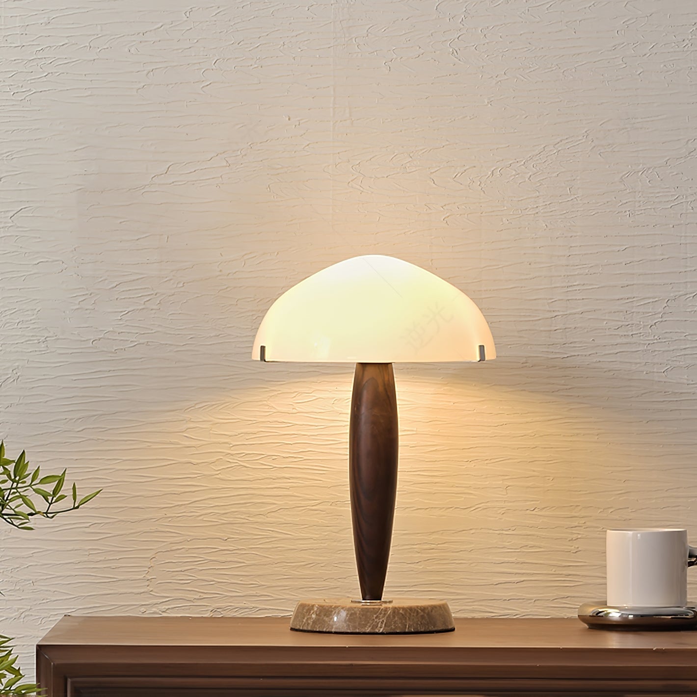 Minimalist Mid-Century Nightstand Lamp