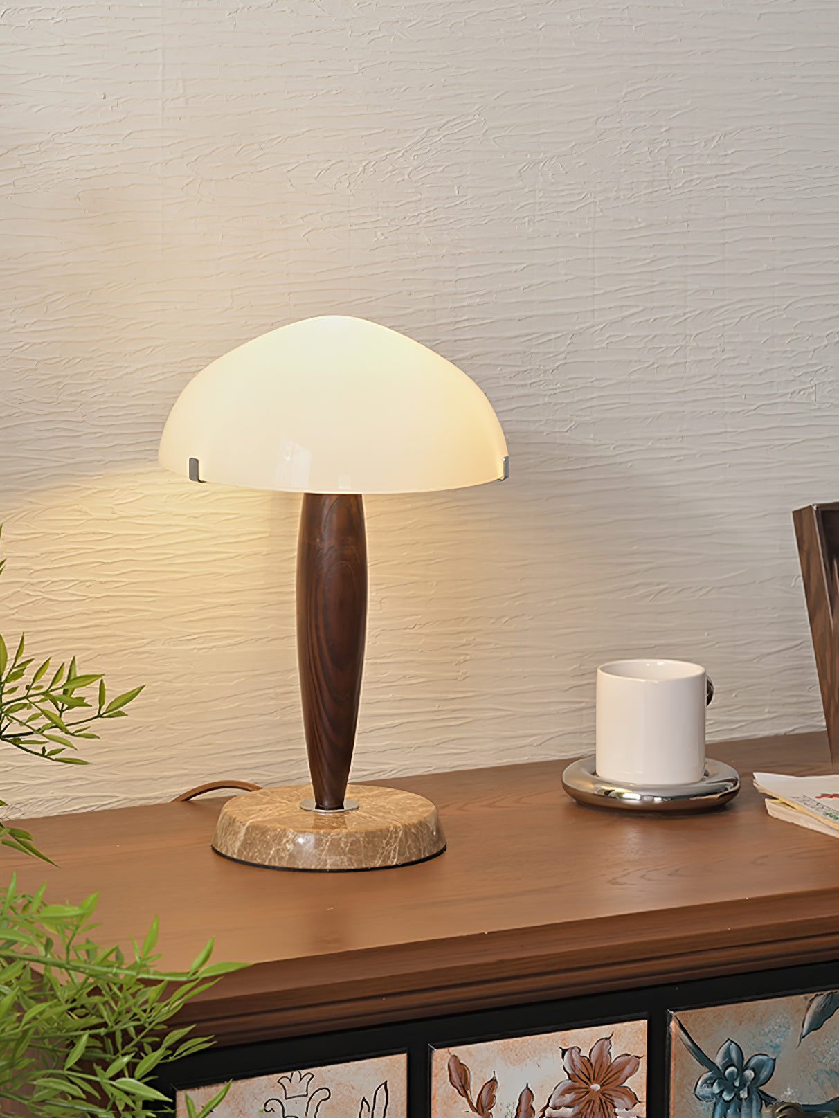 Minimalist Mid-Century Nightstand Lamp