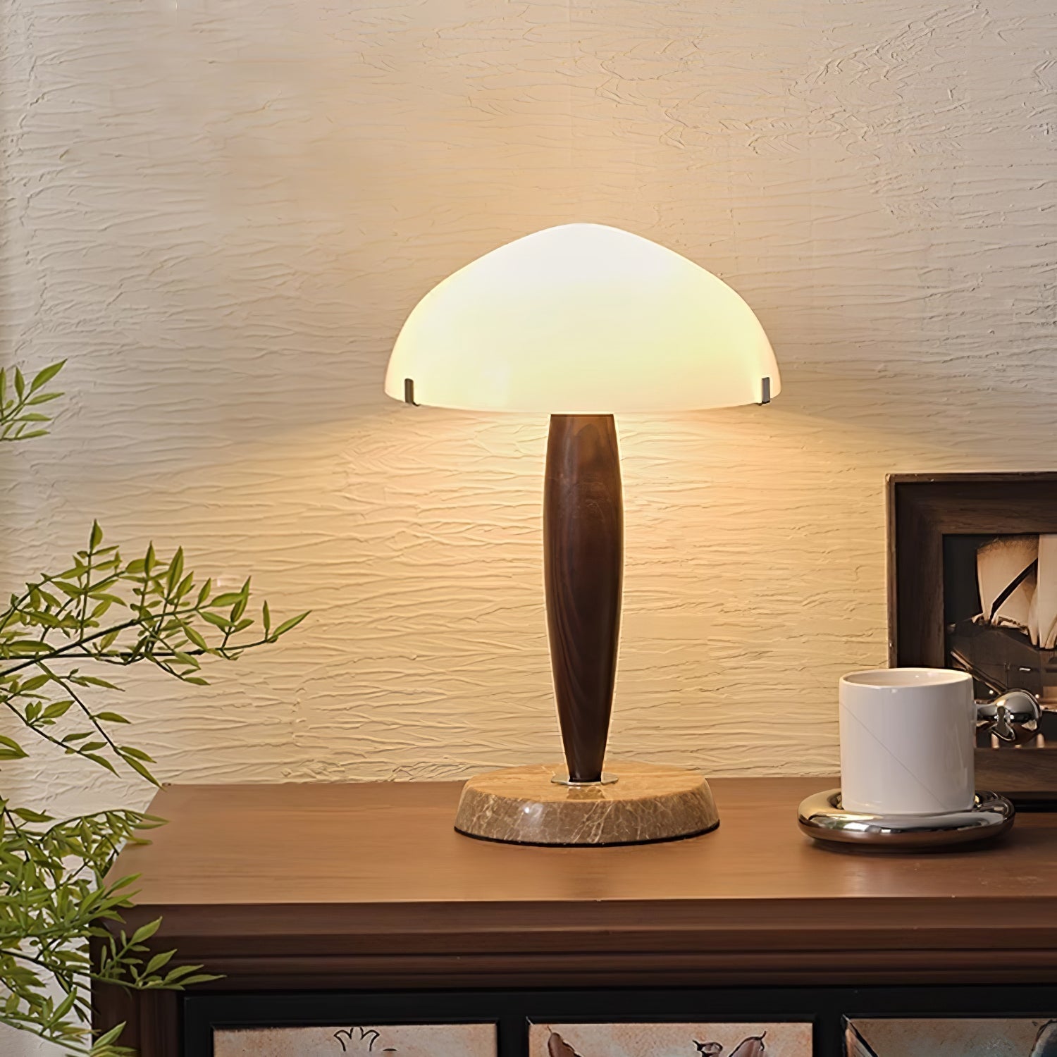 Minimalist Mid-Century Nightstand Lamp