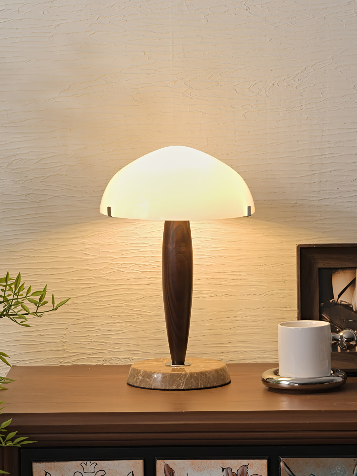 Minimalist Mid-Century Nightstand Lamp