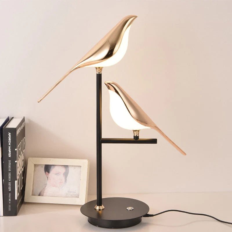 Touch-Activated LED Table Lamp