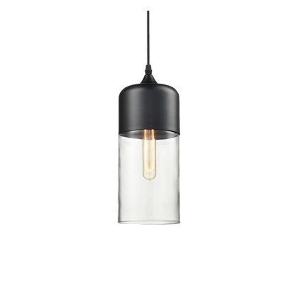 Glass Shade Wooden Pendant Light | Decorative Ceiling Pendant