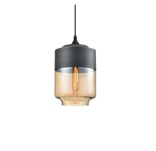 Glass Shade Wooden Pendant Light | Decorative Ceiling Pendant