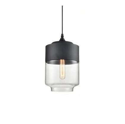 Glass Shade Wooden Pendant Light | Decorative Ceiling Pendant
