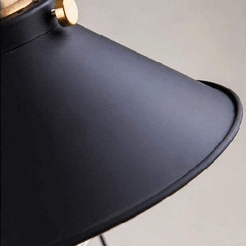 Cone-Shaped Brass Pendant Light | Tapered Design