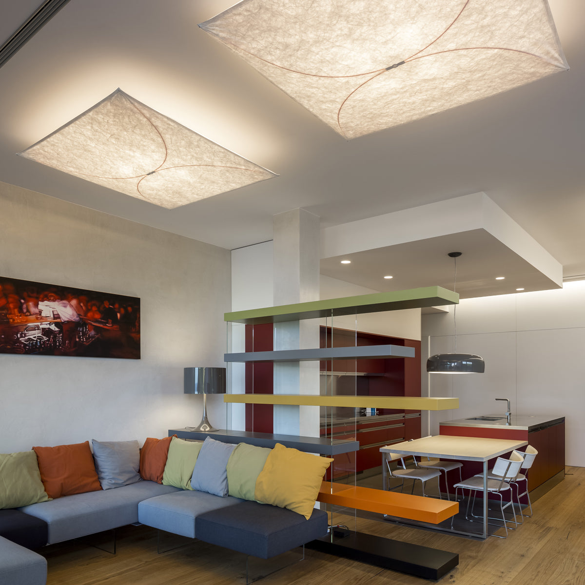 Kite Wall Light – Modern Plug-in Wall Lamp Paper Diffuser