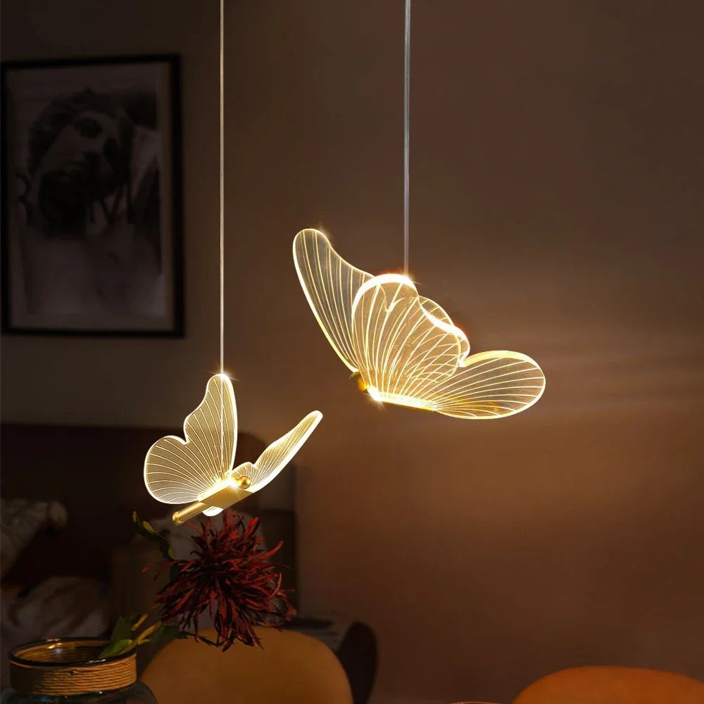 LED Butterfly Pendant Light – Stylish Lighting Fixture