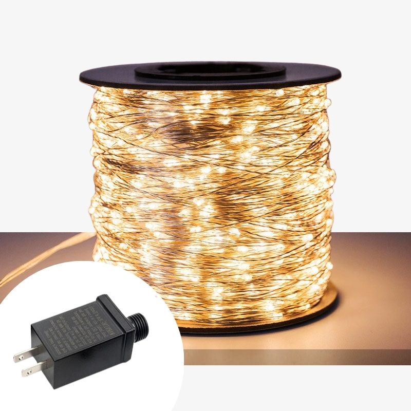 Silver Wire Fairy String Lights | Christmas Light & Garden