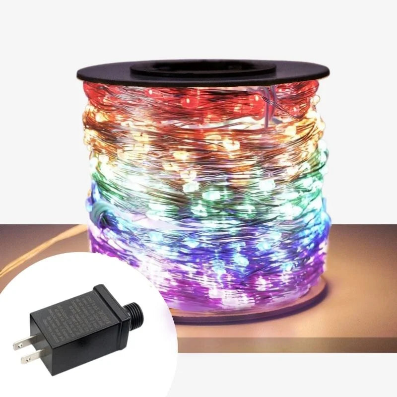 Silver Wire Fairy String Lights | Christmas Light & Garden